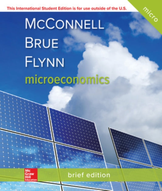Book cover of: ISE Microeconomics, Brief Edition. By: MCCONNELL