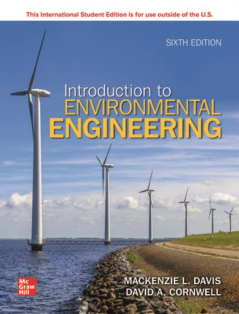 Book cover of: Introduction to Environmental Engineering ISE. By: DAVIS