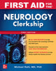 Book cover of: First Aid for the Neurology Clerkship. By: Michael S. Rafii