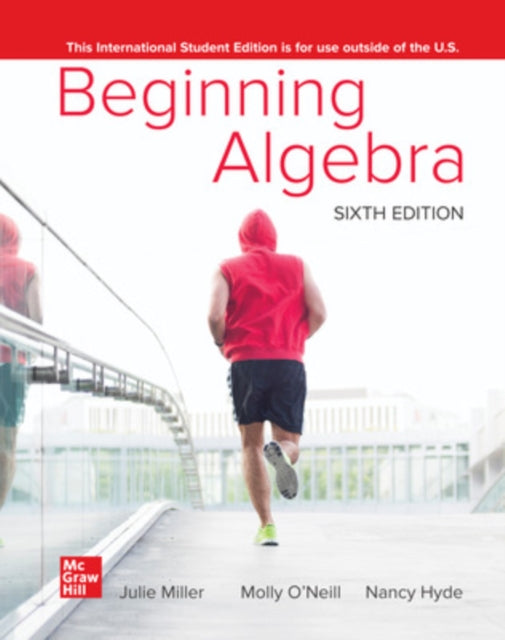 Book cover of: Beginning Algebra ISE. By: MILLER