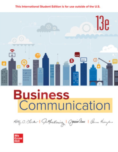 Book cover of: Business Communication ISE. By: LOCKER