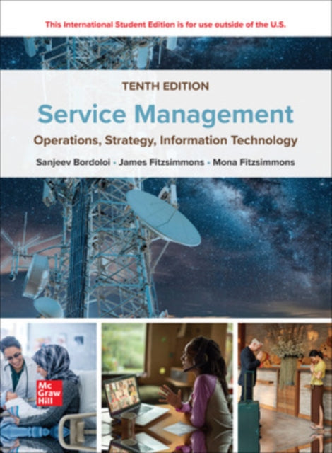 Book cover of: Service Management: Operations Strategy Information Technology ISE. By: BORDOLOI