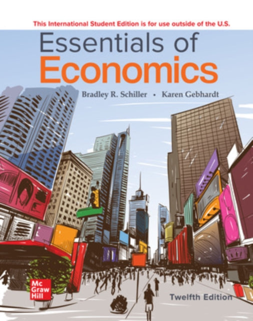 Book cover of: Essentials of Economics ISE. By: SCHILLER