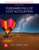 Book cover of: Fundamentals of Cost Accounting ISE. By: LANEN