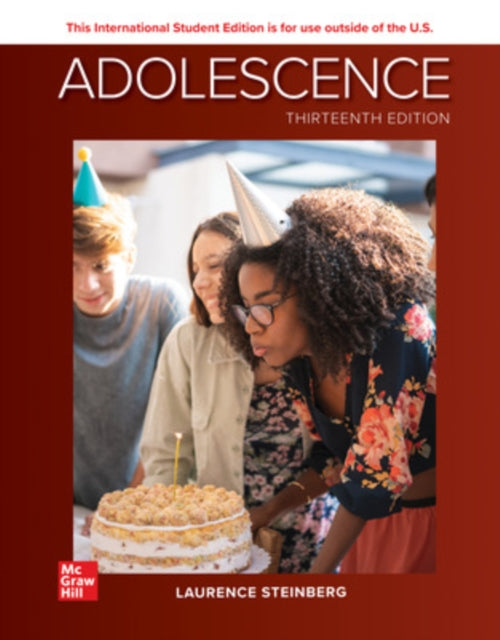 Book cover of: Adolescence ISE. By: STEINBERG