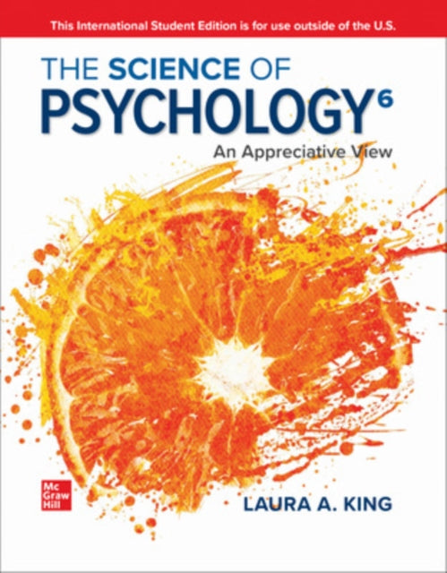 Book cover of: Science of Psychology: An Appreciative View ISE. By: KING
