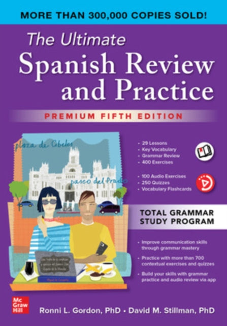 Book cover of: Ultimate Spanish Review and Practice, Premium Fifth Edition. By: Ronni L. Gordon