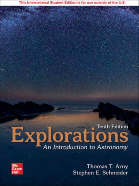Book cover of: Explorations: Introduction to Astronomy ISE. By: ARNY