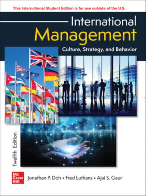 Book cover of: International Management: Culture Strategy and Behavior ISE. By: LUTHANS