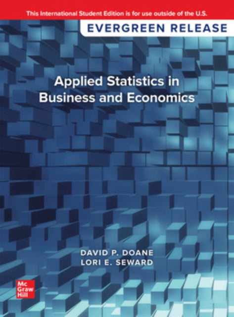 Book cover of: Applied Statistics in Business and Economics: 2024 Release ISE
