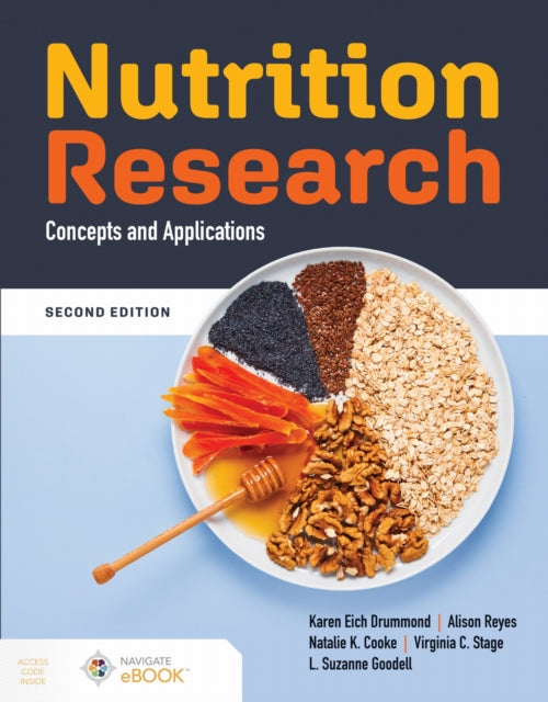 Book cover of: Nutrition Research: Concepts and Applications. By: Karen Eich Drummond