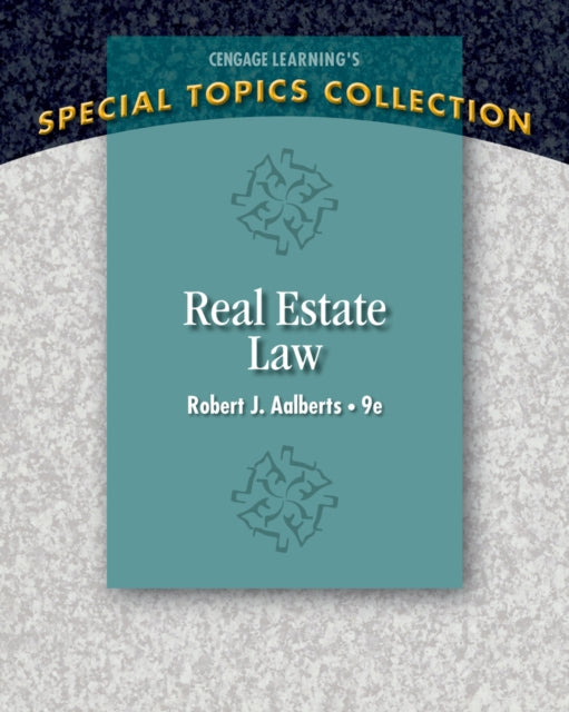 Book cover of: Real Estate Law. By: Robert J. Aalberts