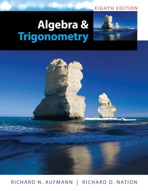 Book cover of: Algebra and Trigonometry. By: Richard N. Aufmann