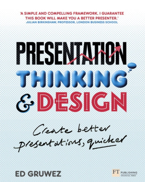 Book cover of: Presentation Thinking and Design. By: GRUWEZ, ED