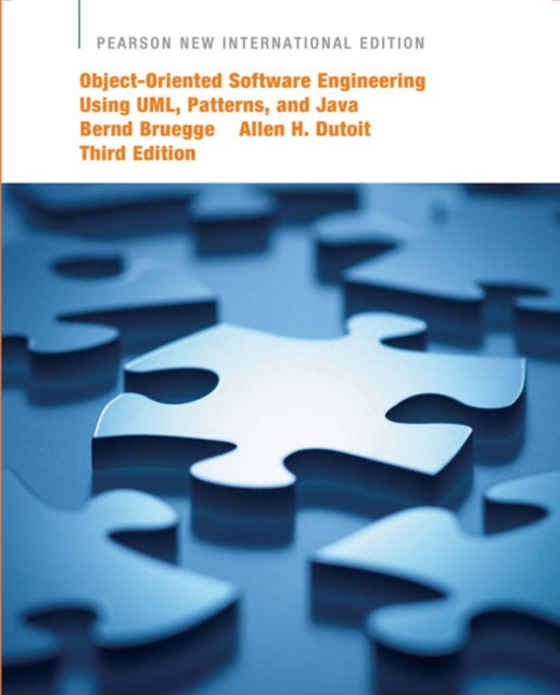 Book cover of: Object-Oriented Software Engineering Using UML, Patterns, and Java