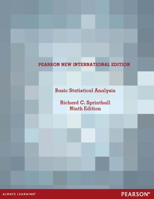 Book cover of: Basic Statistical Analysis. By: Richard C. Sprinthall
