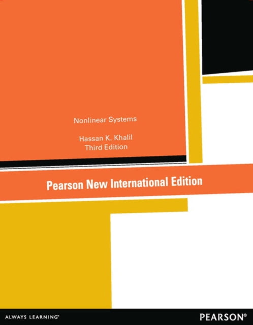 Book cover of: Nonlinear Systems. By: Hassan K. Khalil