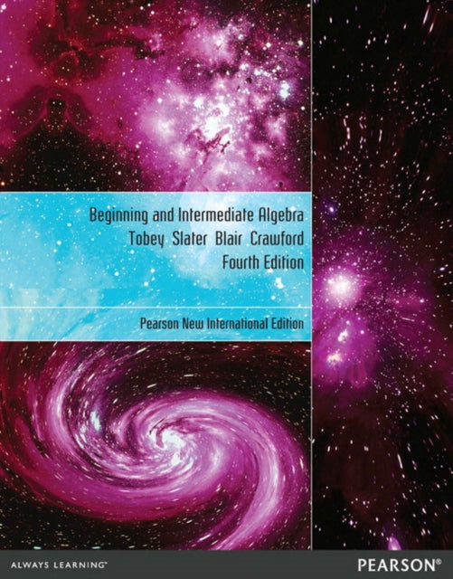 Book cover of: Beginning & Intermediate Algebra. By: John Tobey