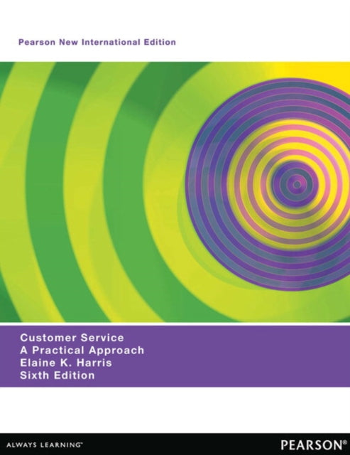 Book cover of: Customer Service: Pearson New International Edition. By: Elaine K. Harris