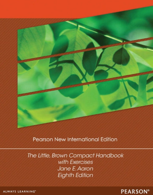 Book cover of: Little, Brown Compact Handbook with Exercises, The. By: Jane E. Aaron