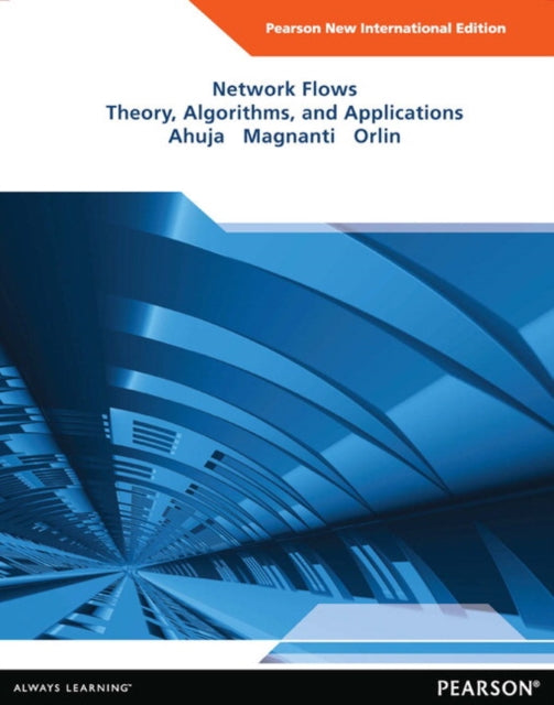 Book cover of: Network Flows. By: Ravindra K. Ahuja