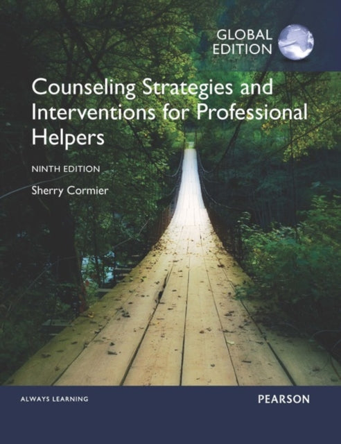 Book cover of: Counseling Strategies and Interventions for Professional Helpers, Global Edition. By: Sherry Cormier