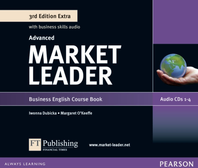 Book cover of: Market Leader 3rd Edition Extra Advanced Class Audio CD. By: Margarett Okeeffe