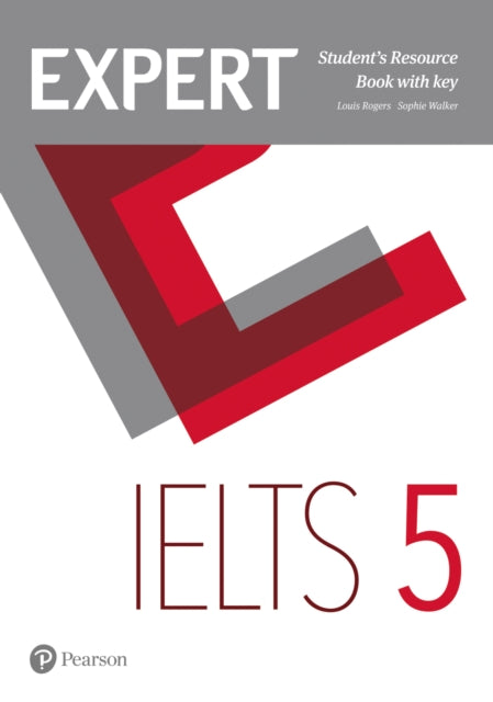 Book cover of: Expert IELTS 5 Student's Resource Book with Key. By: PEARSON INDIA