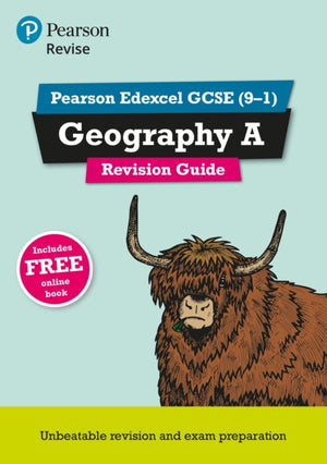 Pearson REVISE Edexcel GCSE Geography A Revision Guide incl. online revision - for 2026, 2027 exams