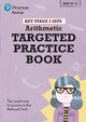 Book cover of: Pearson REVISE Key Stage 2 SATs Maths Number, Ratio, Algebra - Targeted Practice for 2026, 2027 exams. By: Brian Speed