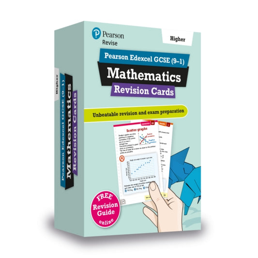 Book cover of: Pearson REVISE Edexcel GCSE Maths (Higher) Revision Cards - for 2026, 2027 exams. By: Harry Smith