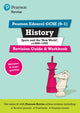 Book cover of: Pearson REVISE Edexcel GCSE History Spain and the New World Revision Guide and Workbook incl. online revision and quizzes - for 2025 and 2026 exams. By: Brian Dowse