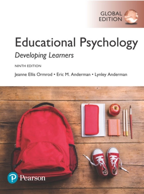 Book cover of: Educational Psychology: Developing Learners, Global Edition + MyLab Education with Pearson eText (Package). By: Jeanne Ormrod