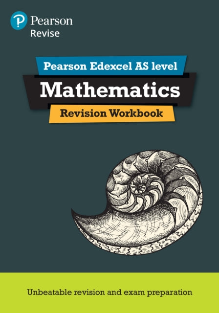 Book cover of: Pearson Revise EDEXCEL AS Maths Revision Workbook - for 2026, 2027 exams. By: Harry Smith