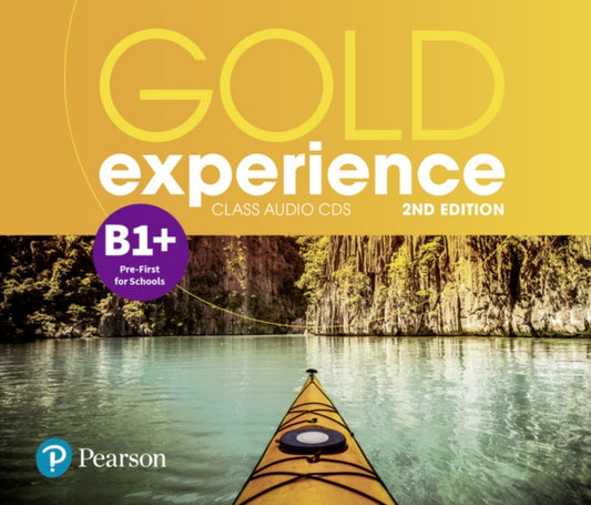 Book cover of: Gold Experience 2nd Edition B1+ Class Audio CDs. By: Megan Roderick