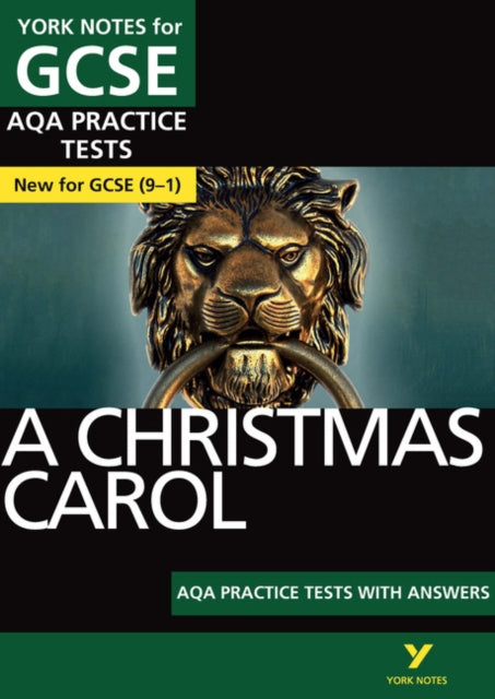A Christmas Carol AQA Practice Tests with answers York Notes - for 2026, 2027 exams