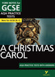 Christmas Carol AQA Practice Tests with answers York Notes - for 2026, 2027 exams