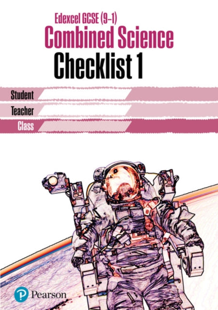 Book cover of: Edexcel GCSE (9-1) Combined Science Revision Checklist 1. By: Mark Levesley