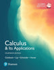 Book cover of: Calculus & Its Applications, Global Edition + MyLab Mathematics with Pearson eText (Package). By: Larry Joel Goldstein