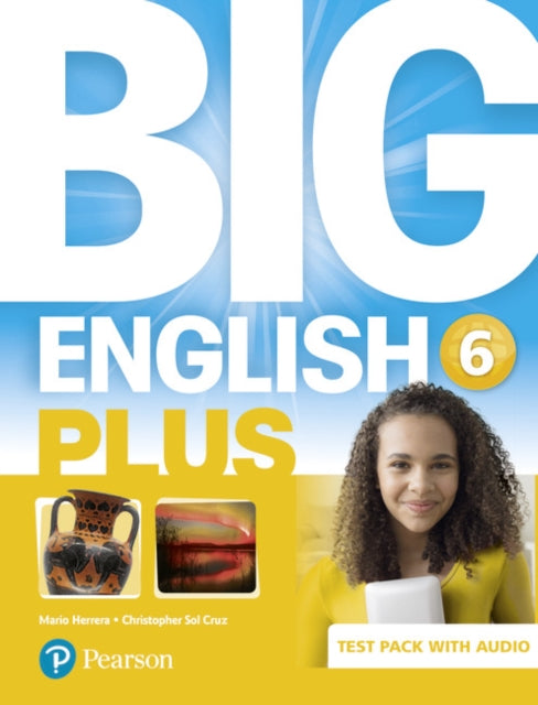 Book cover of: Big English Plus BrE 6 Test Book and Audio Pack