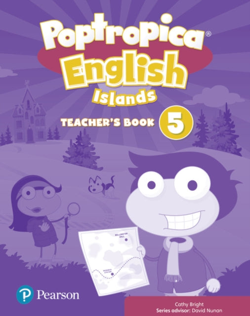 Book cover of: Poptropica English Islands Level 5 Teacher's Book with Online World Access Code + Test Book pack. By: Magdalena Custodio