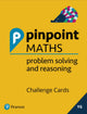 Book cover of: Pinpoint Maths Year 6 Problem Solving and Reasoning Challenge Cards. By: Steve Mills