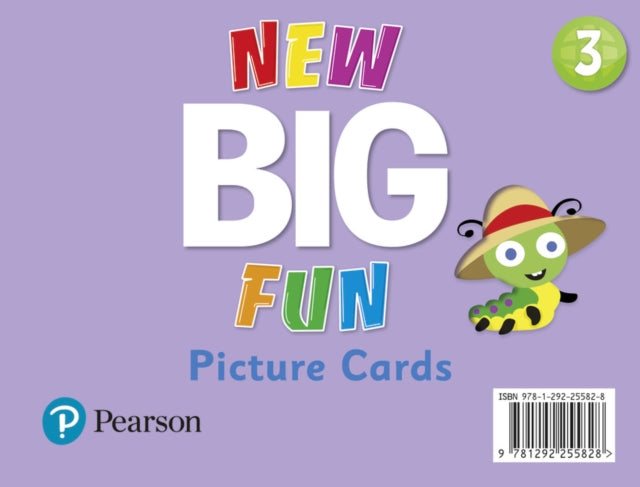 Book cover of: New Big Fun - (AE) - 2nd Edition (2019) - Picture Cards - Level 3