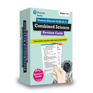 Pearson REVISE Edexcel GCSE Combined Science (Higher) Revision Cards - for 2026, 2027 exams