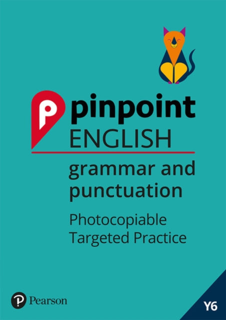 Book cover of: Pinpoint English Grammar and Punctuation Year 6. By: Giles Clare