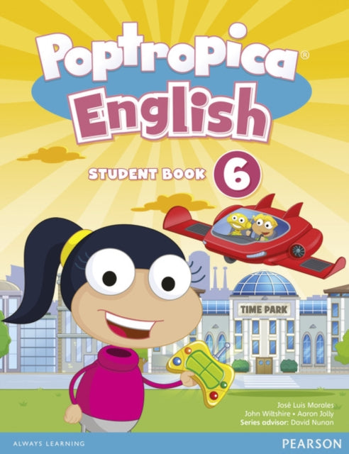 Book cover of: Poptropica English American Edition 6 Student Book and PEP Access Card Pack. By: Aaron Jolly