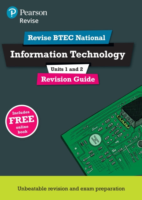 Pearson REVISE BTEC National Information Technology Revision Guide 3rd edition inc online edition - for 2025 exams 9781292299099 Ian Bruce