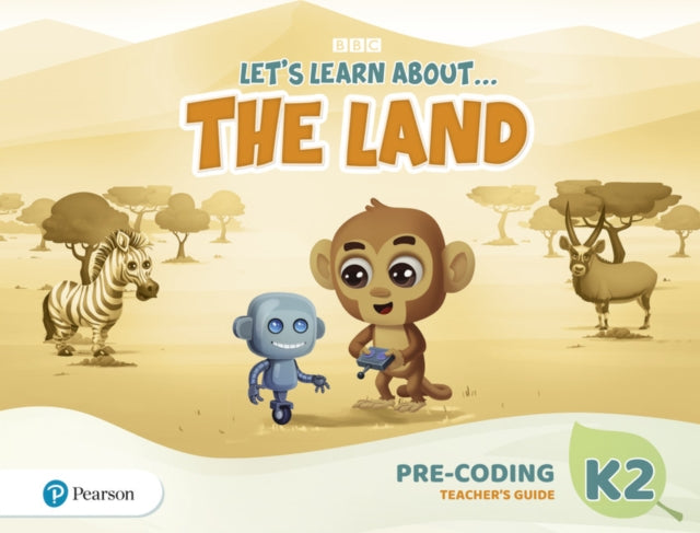 Book cover of: Let's Learn About the Earth (AE) - 1st Edition (2020) - Pre-coding Teacher's Guide - Level 2 (the Land)