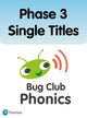 Book cover of: Bug Club Phonics Phase 3 Single Titles (36 books)