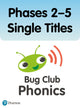 Book cover of: Bug Club Phonics Phases 2-5 Single Titles (79 books)